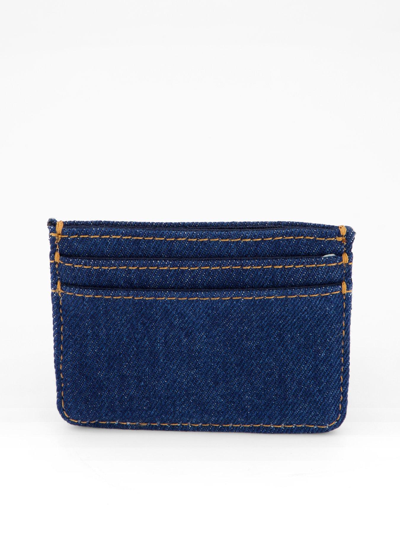  image of levis-denim-card-holder-dark-blue