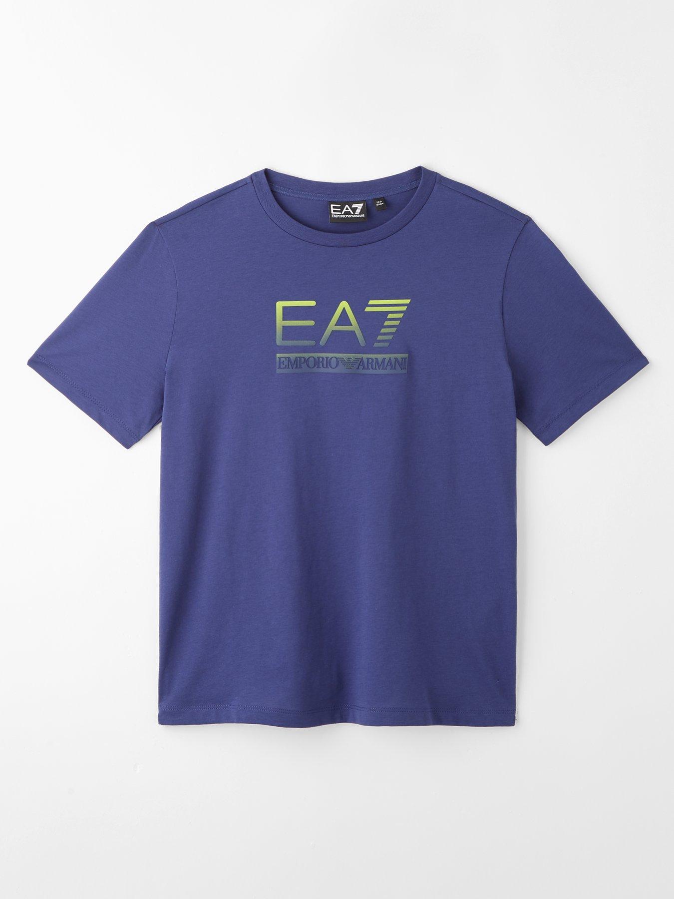 undefined Boys Train Visibility Short Sleeve T-Shirt - Blue