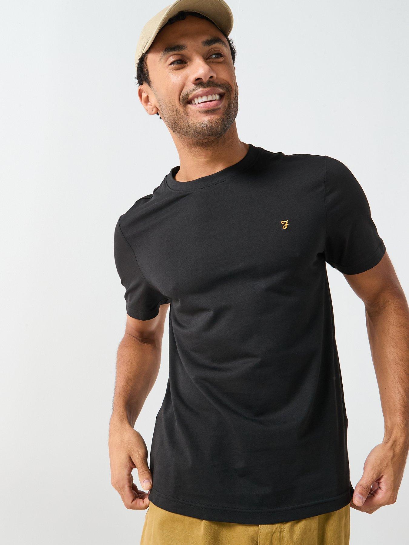 Farah Danny Regular Fit T-Shirt - Black