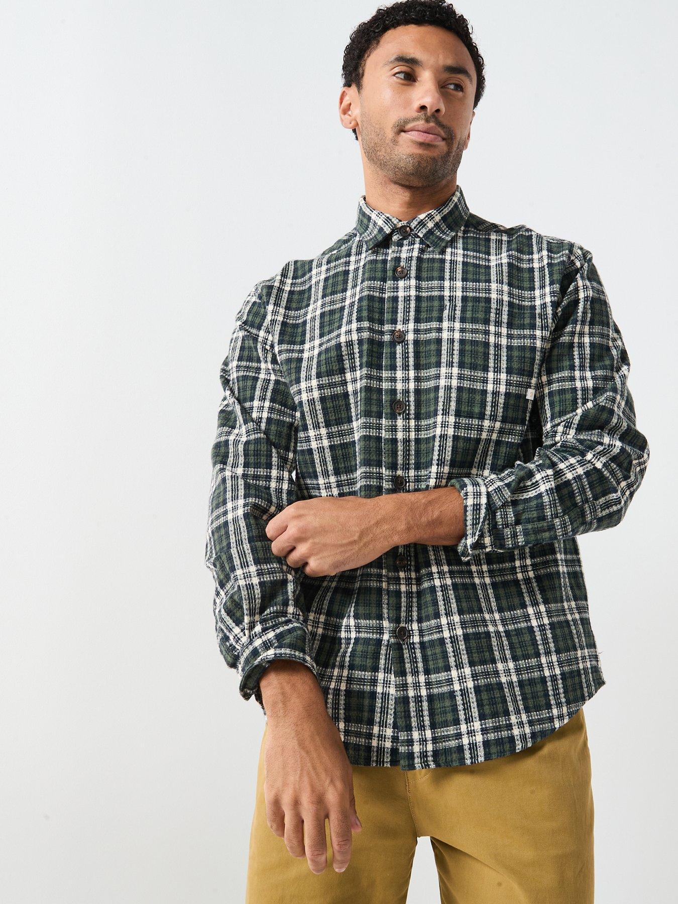 farah-f-tab-hardaker-checked-overshirt-brown