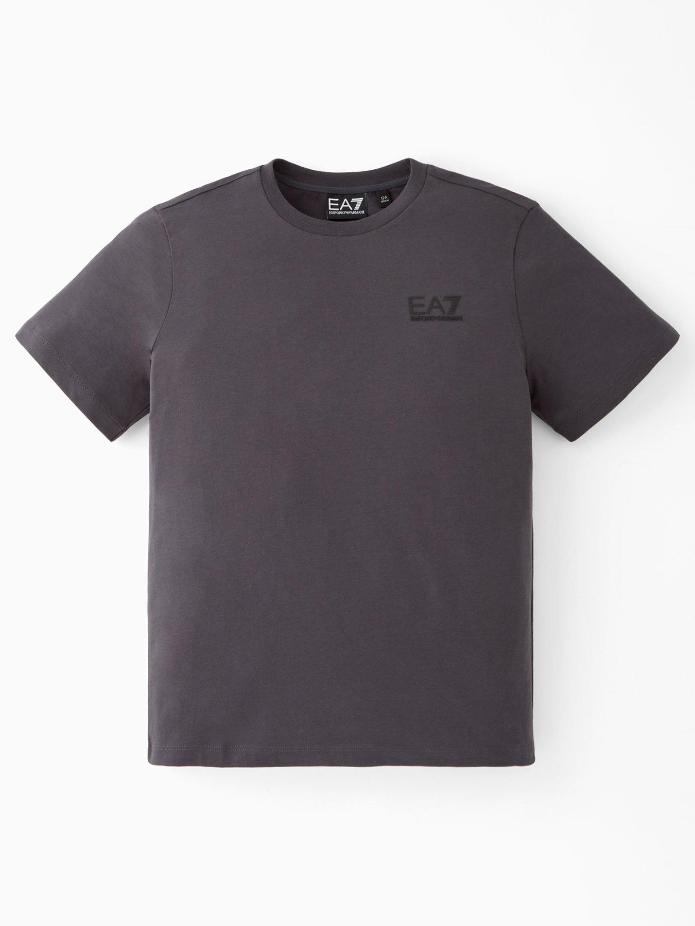 undefined Boys Train Core Id Short Sleeve T-Shirt - Grey