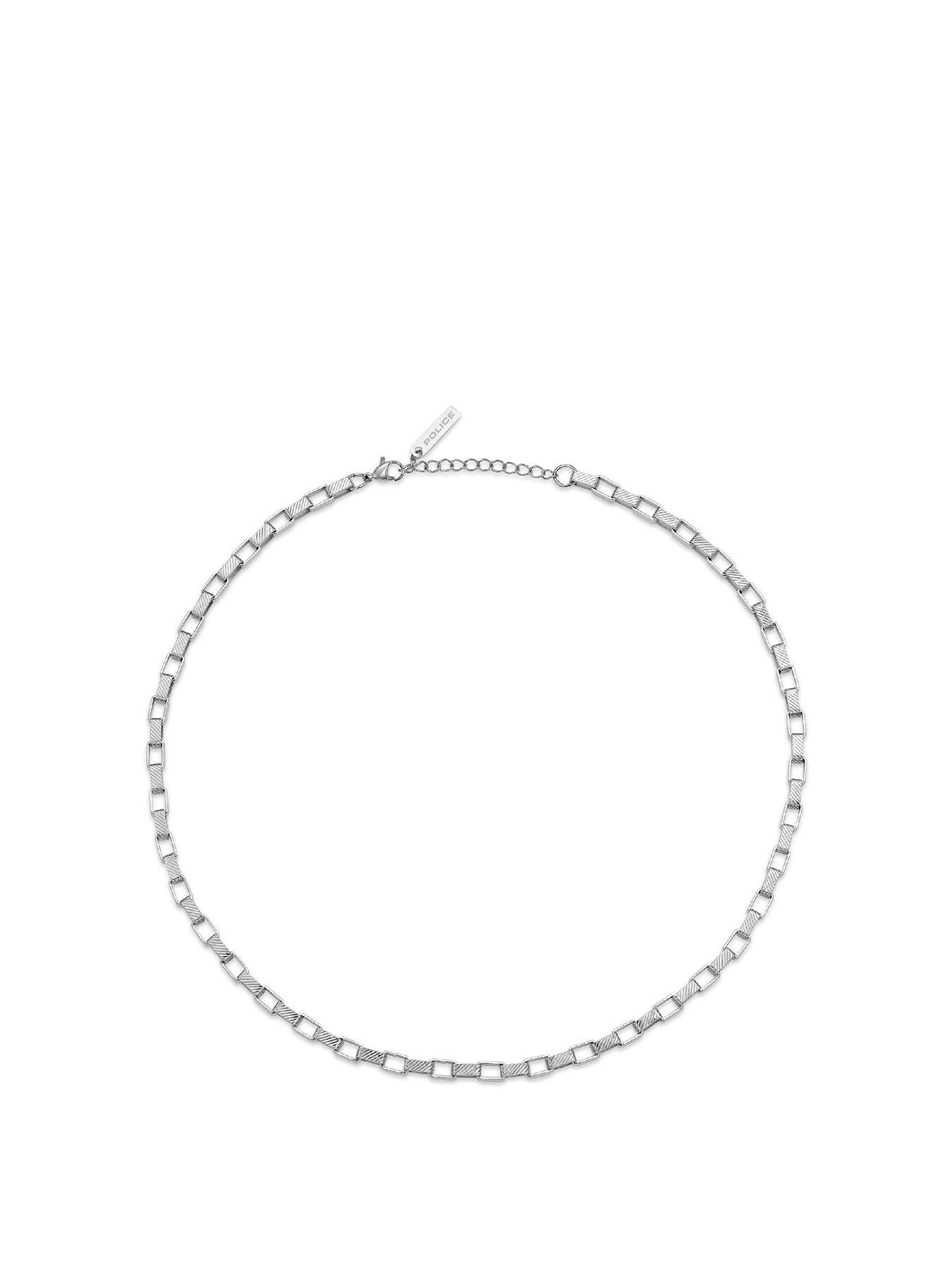 police-pe-player-stainless-steel-chain-necklace