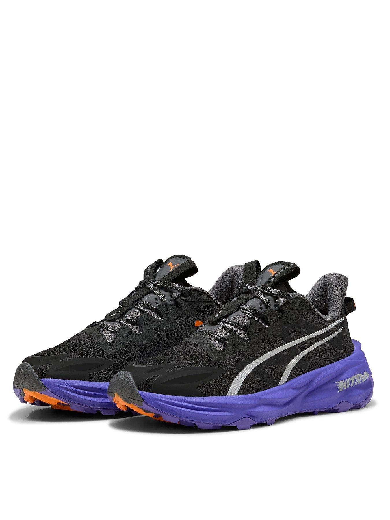 Image 2 of 6 of Puma Womens Running Fast-Trac Nitro 3 Trainers - Black