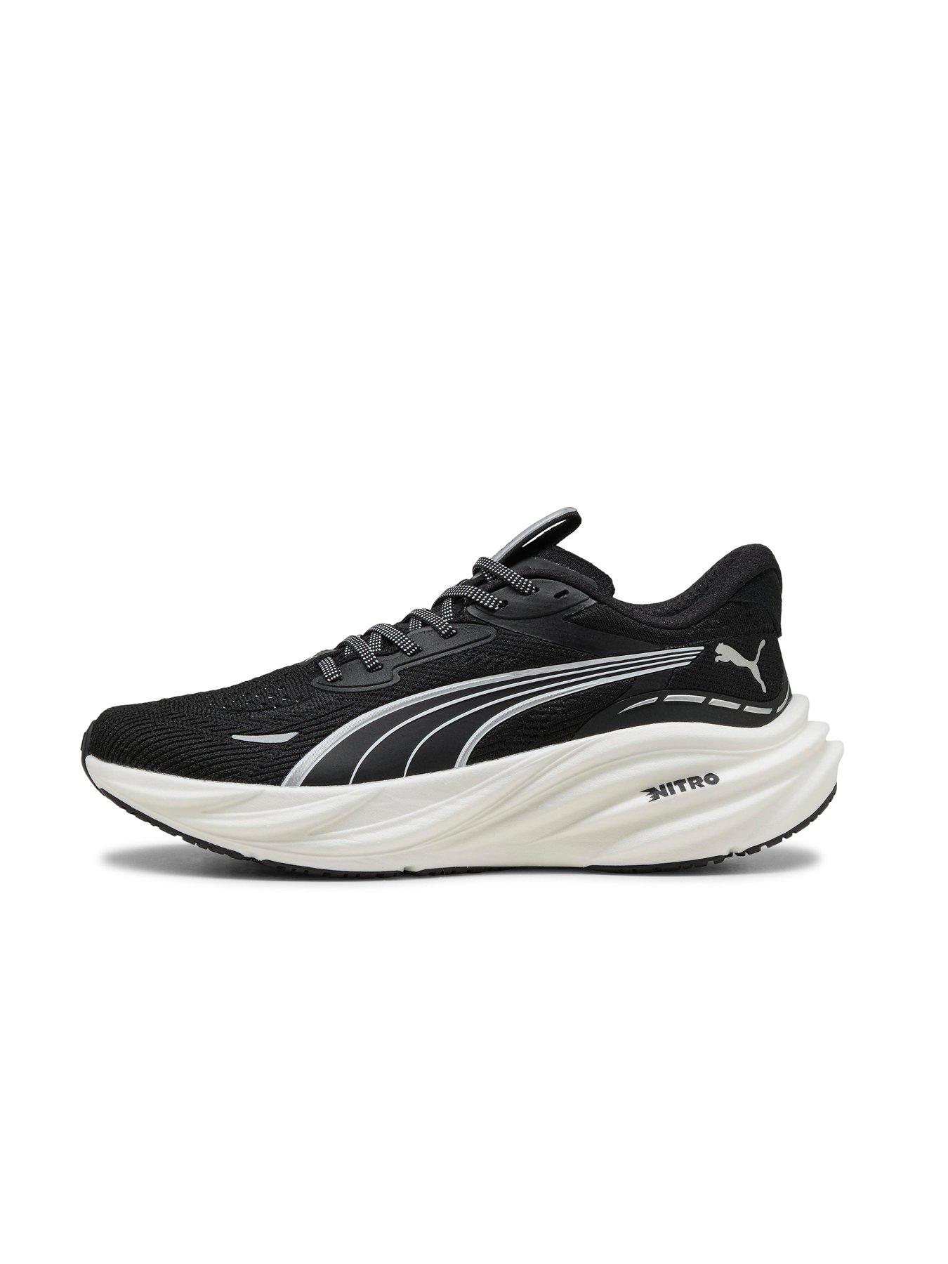 Image 6 of 6 of Puma Womens Running Magnify Nitro 3 Trainers - Black