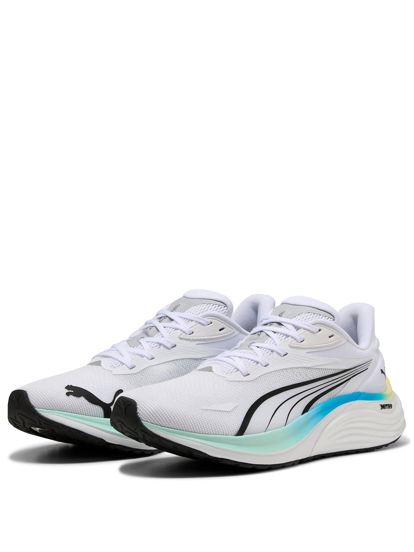 Image 2 of 6 of Puma Mens Running Electrify Nitro 4 - White