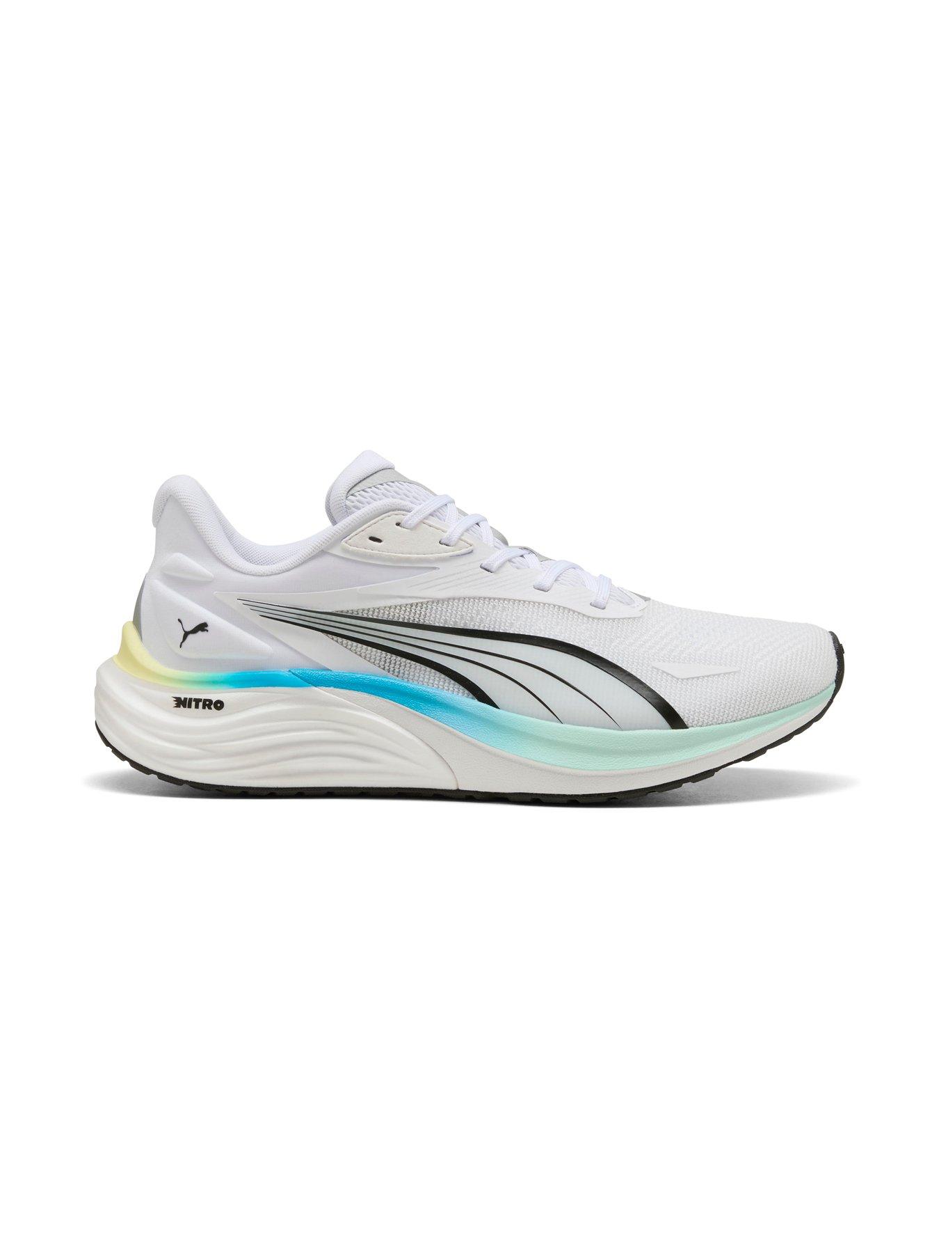Image 6 of 6 of Puma Mens Running Electrify Nitro 4 - White