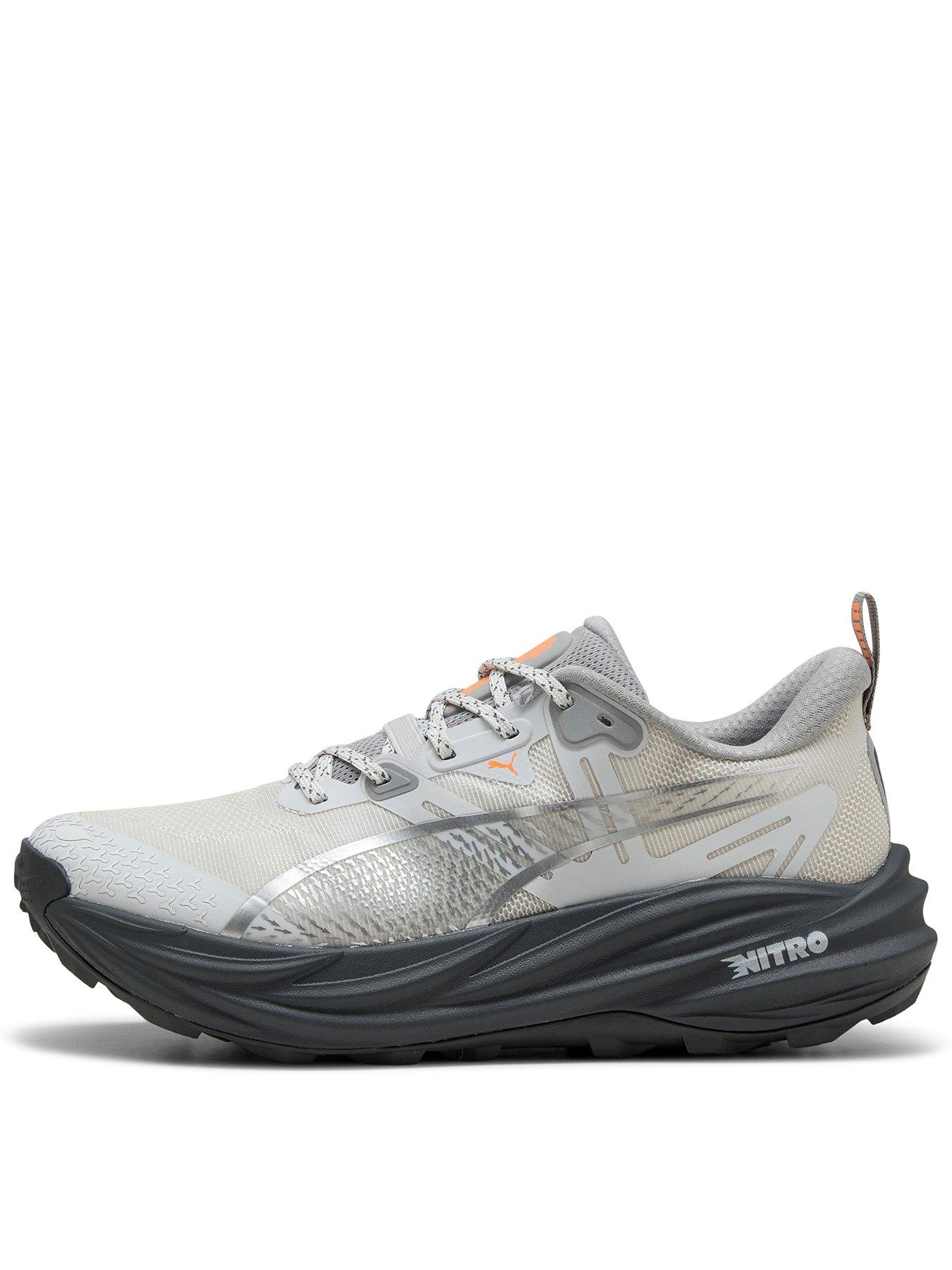 Puma Mens Running Voyage Nitro 4 Trainers - Grey