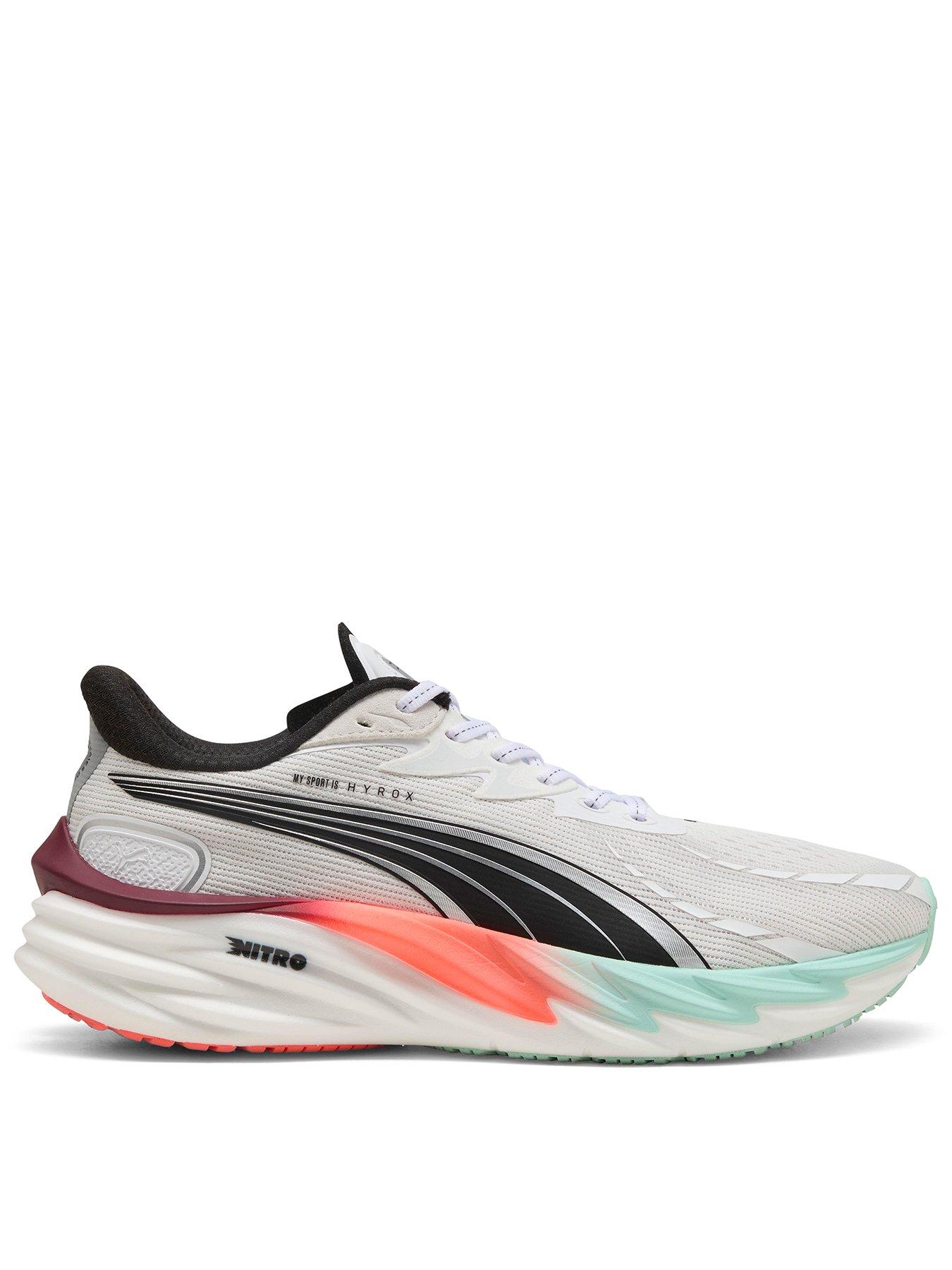 front image of puma-mens-running-velocity-nitro-4-hyrox-white