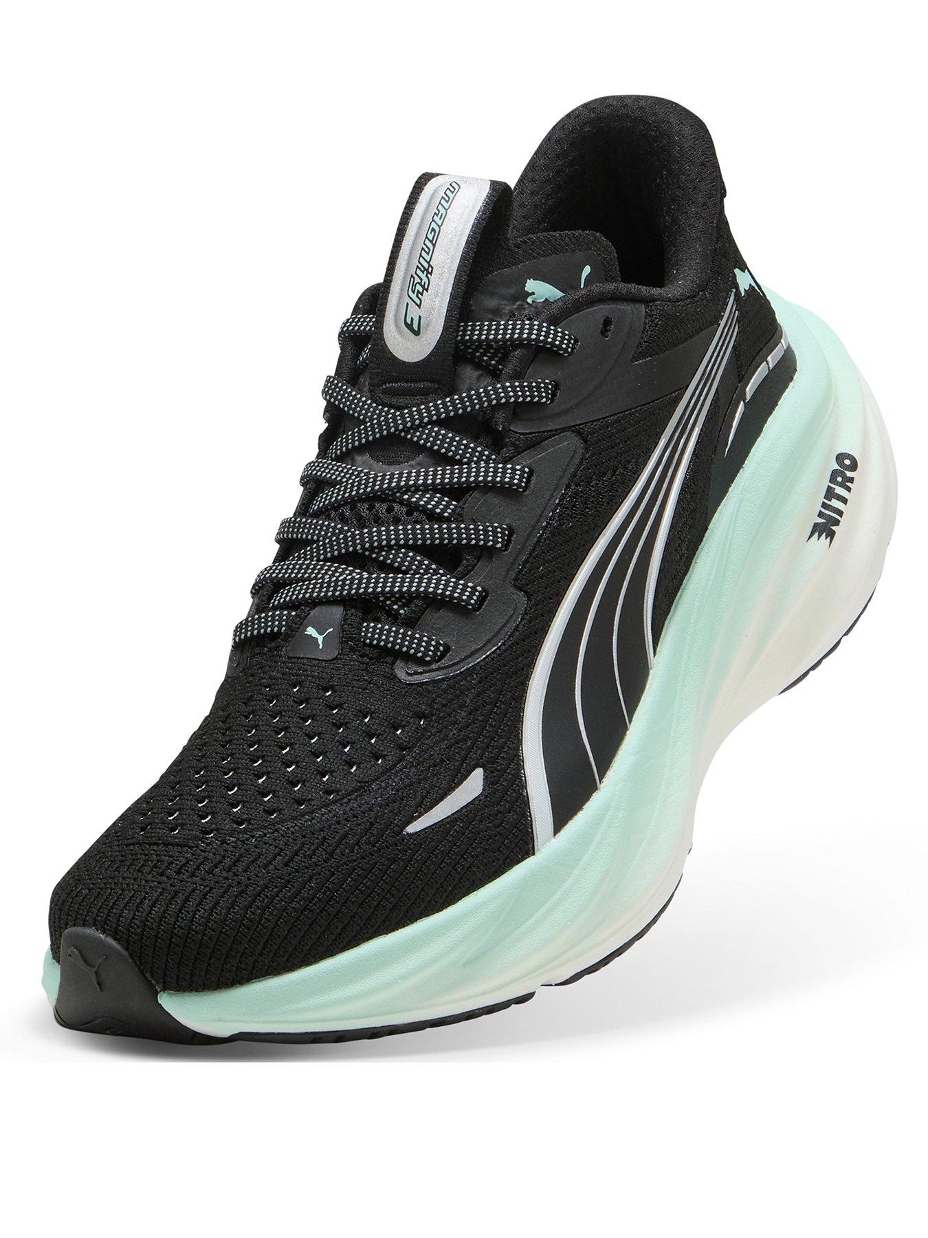 Image 2 of 6 of Puma Womens Running Magnify Nitro 3 Trainers - Black