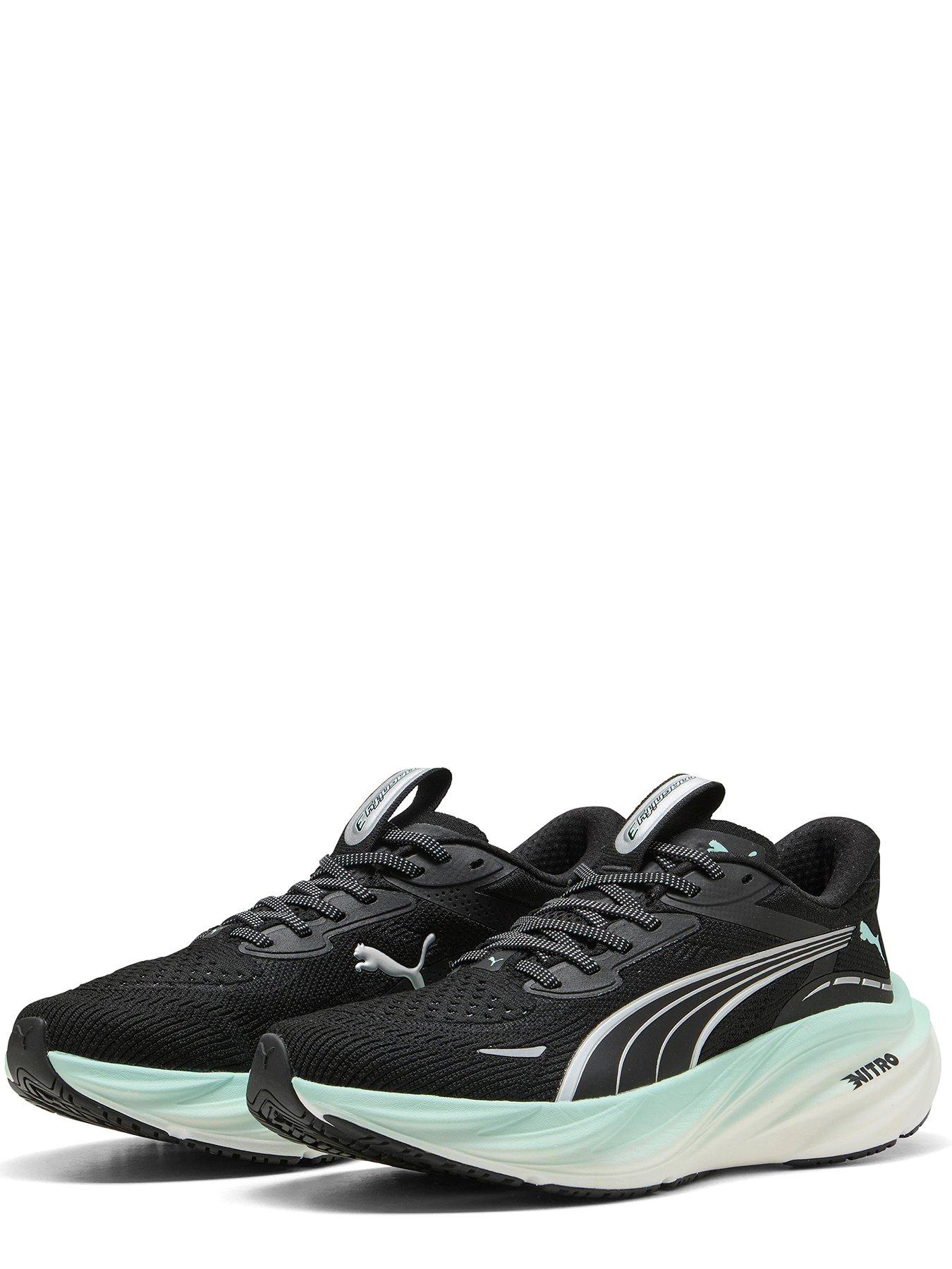 Image 4 of 6 of Puma Womens Running Magnify Nitro 3 Trainers - Black