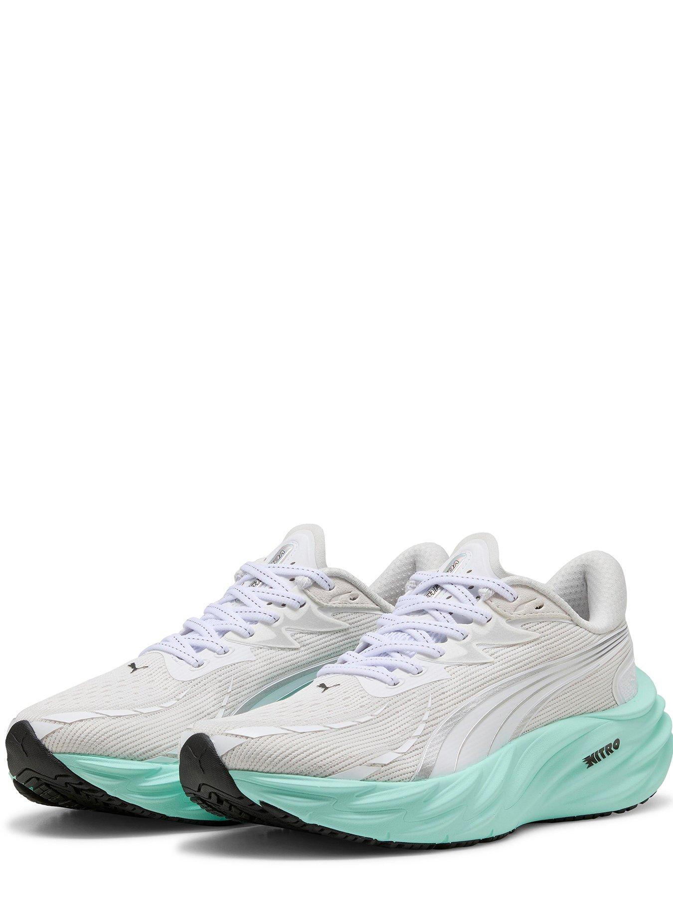Image 4 of 6 of Puma Womens Running Velocity Nitro 4 Trainers - White