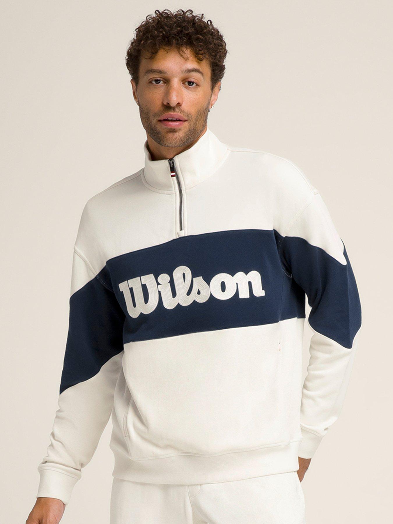 wilson-mens-tennis-parkside-half-zip-beige