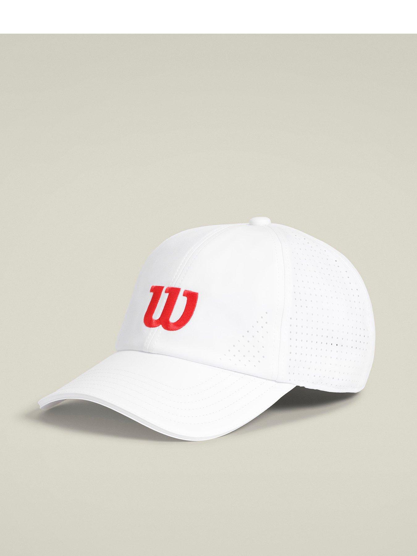 Image 1 of 2 of Wilson Unisex Tennis Active Perforated Cap - White