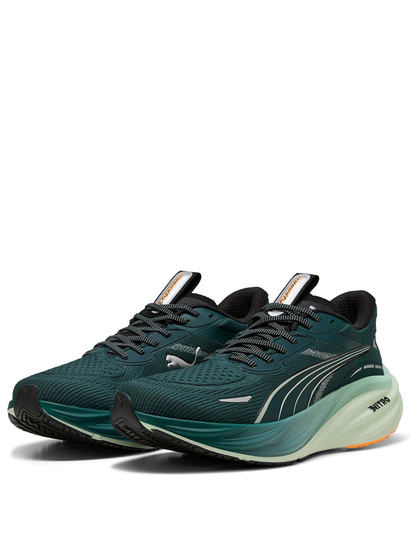  image of puma-mens-running-magnify-nitro-3-trainers--green-terrain