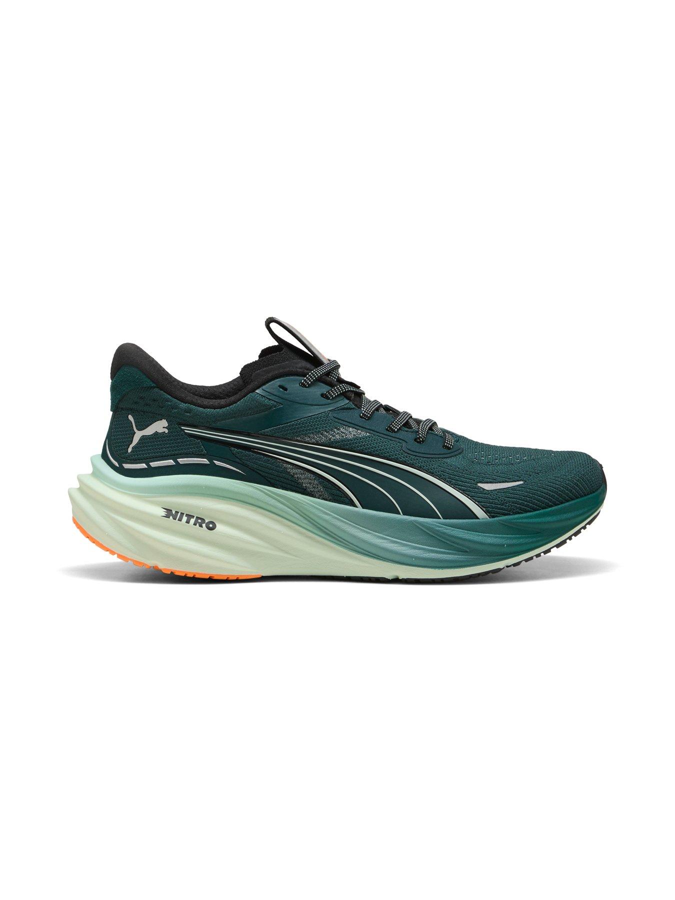  image of puma-mens-running-magnify-nitro-3-trainers--green-terrain
