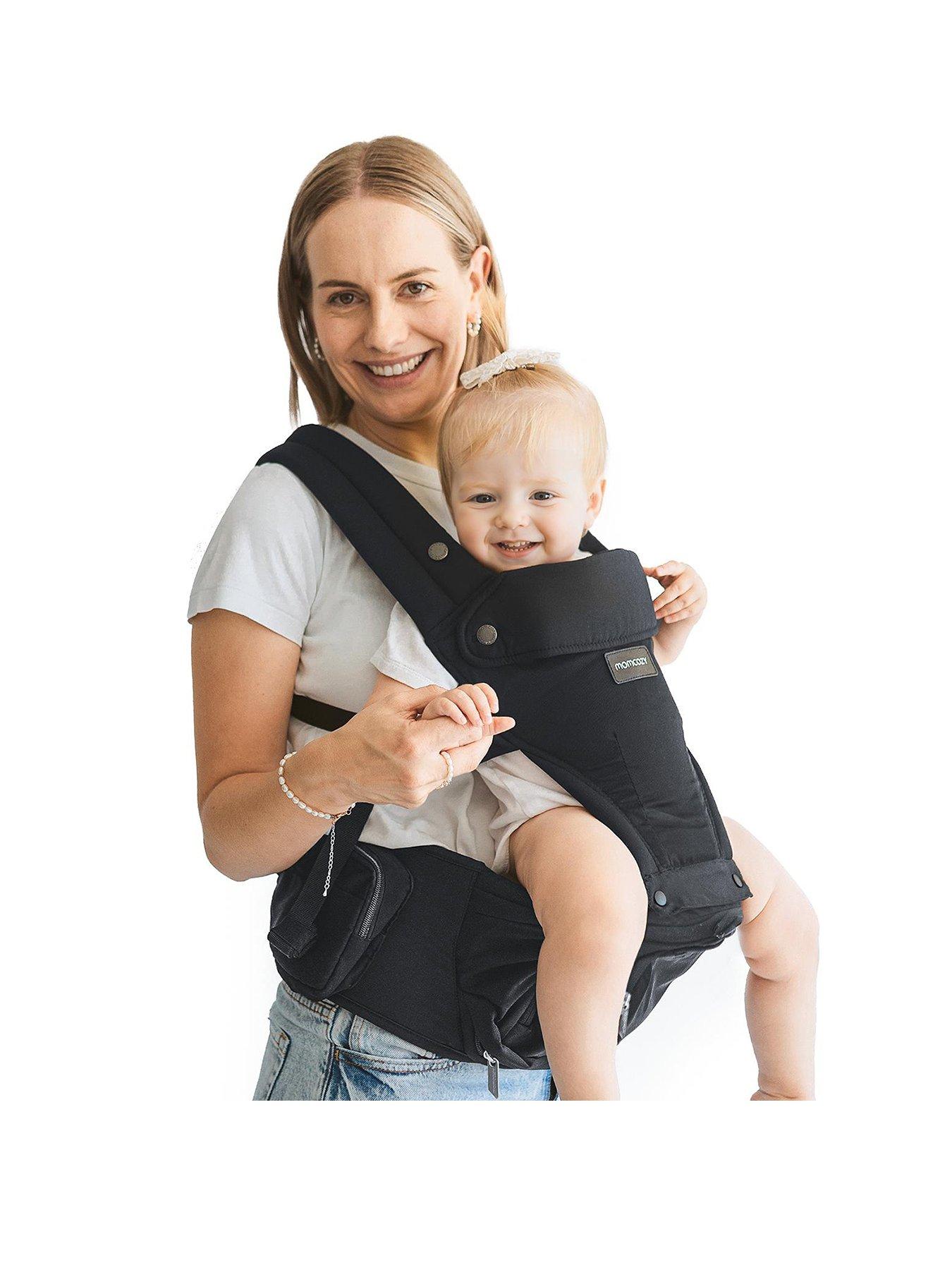 Image 2 of 6 of Momcozy Baby Carrier with Hip Seat