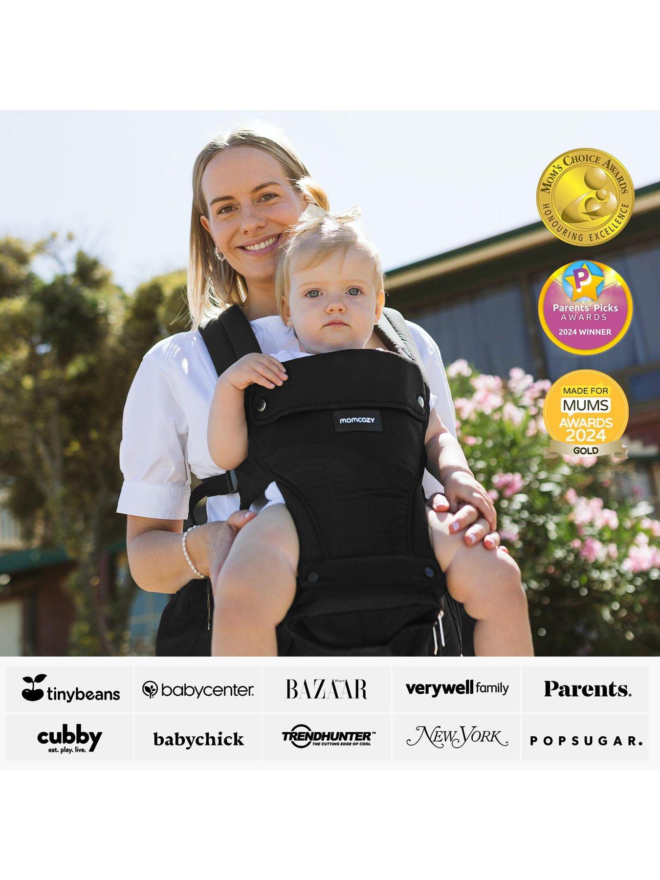 Image 5 of 6 of Momcozy Baby Carrier with Hip Seat