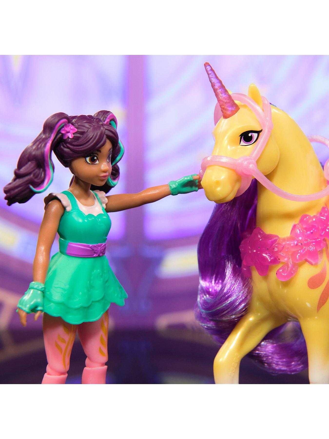 Image 2 of 6 of Unicorn Academy Small Doll Ava & Leaf