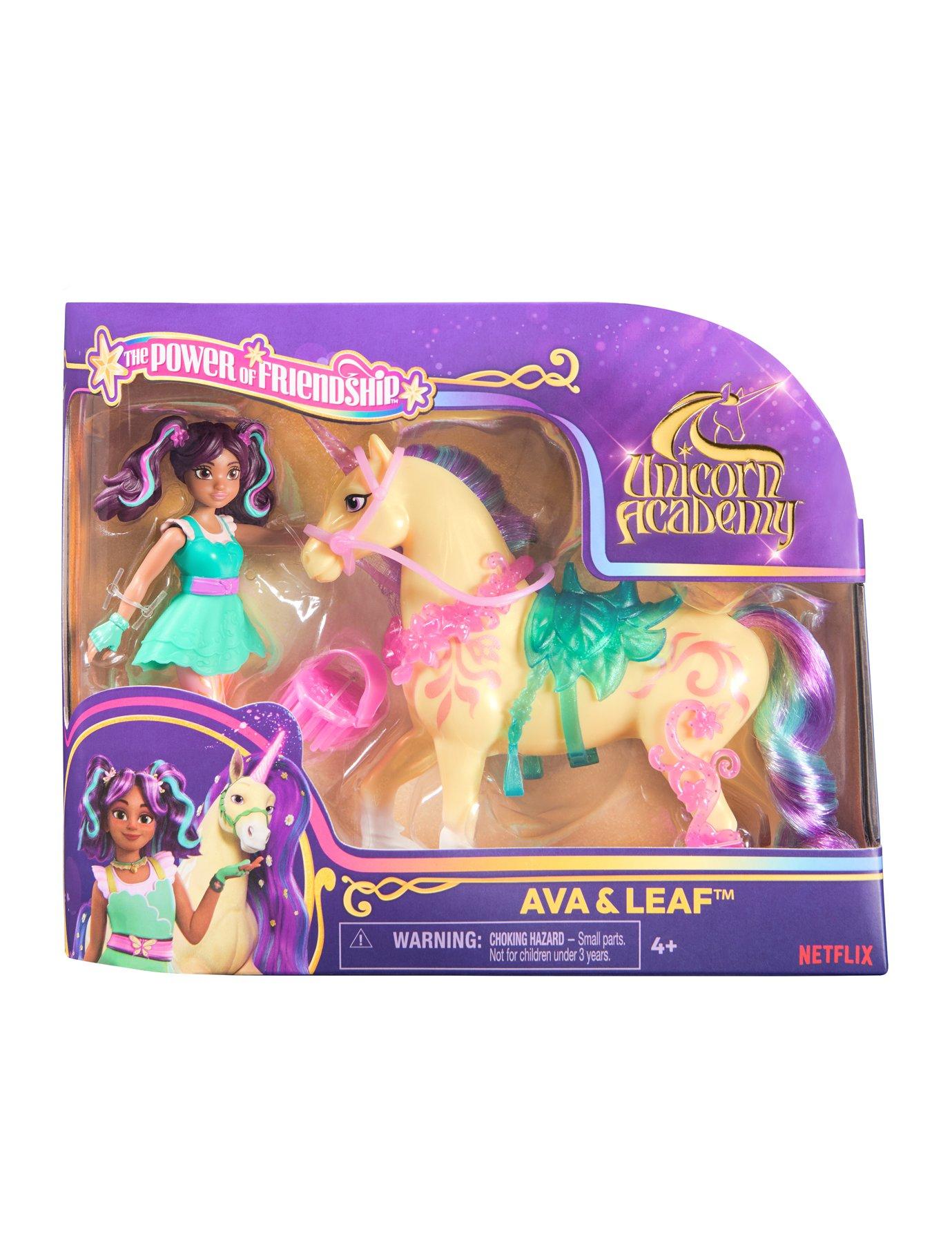 Image 6 of 6 of Unicorn Academy Small Doll Ava & Leaf