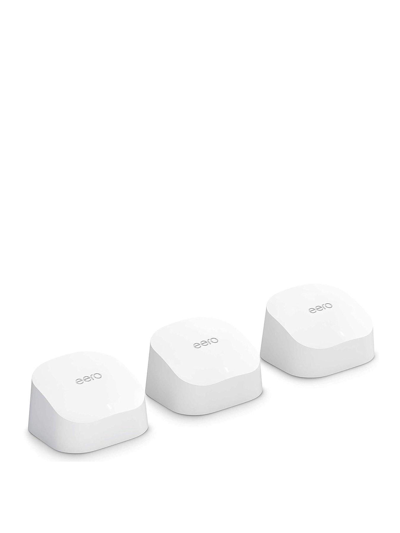 Eero 6 Mesh Wi-Fi Router System - 3 pack ( + 2 Extenders)