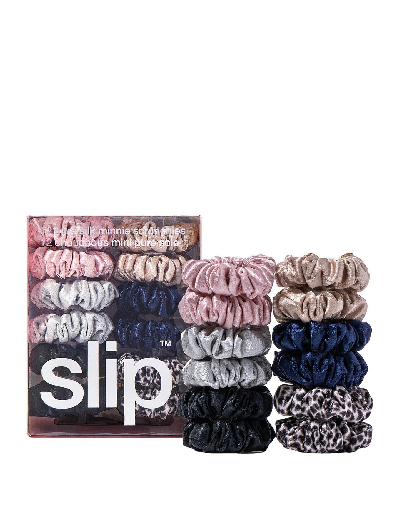 front image of slip-pure-silk-classic-minnie-scrunchie-set