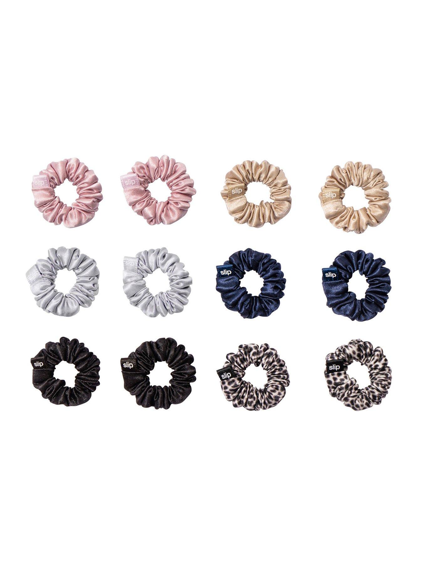 stillFront image of slip-pure-silk-classic-minnie-scrunchie-set