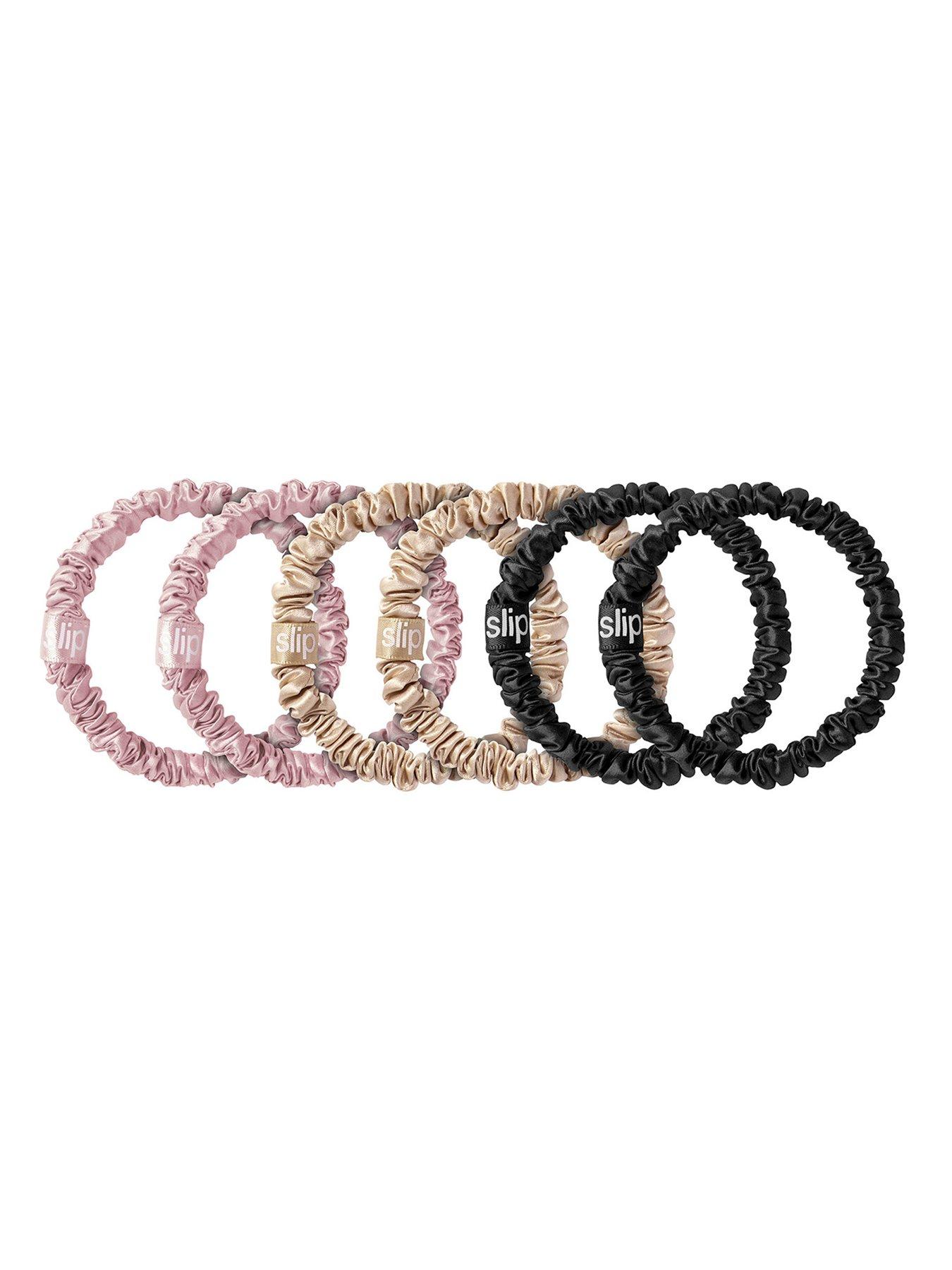 stillFront image of slip-pure-silk-skinny-scrunchies