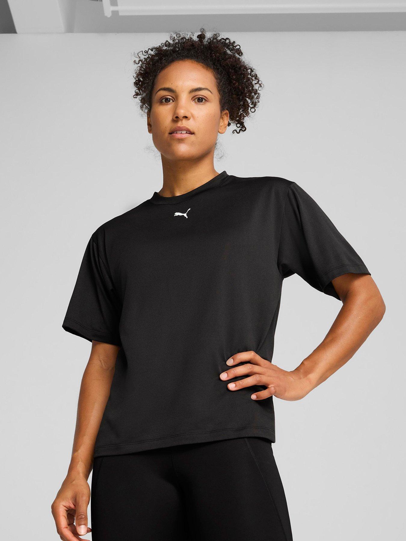 undefined Womens Training Essential Relaxed T-Shirt - Black
