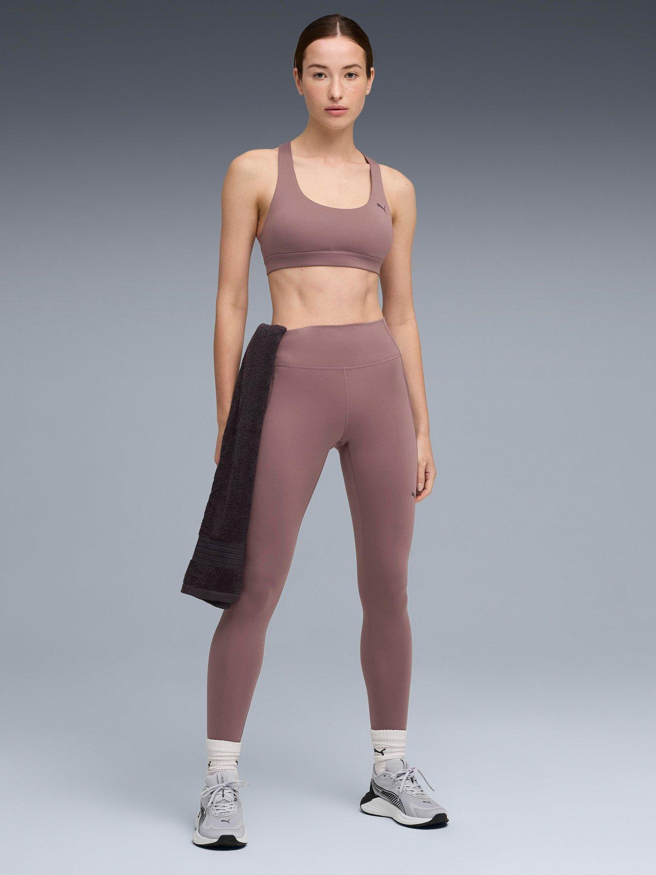  image of puma-womens-training-cloudspun-high-waisted-tights-pink