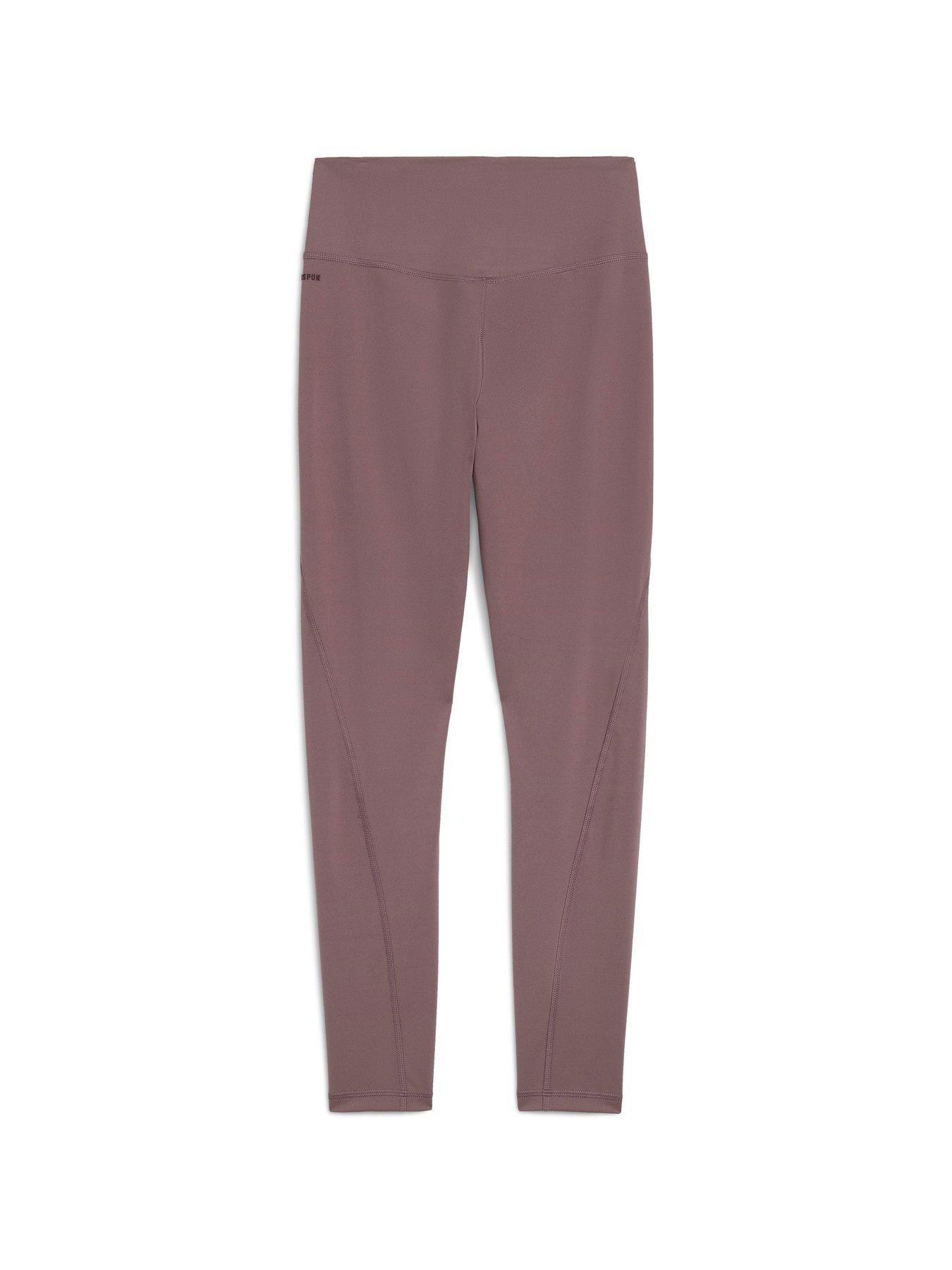  image of puma-womens-training-cloudspun-high-waisted-tights-pink