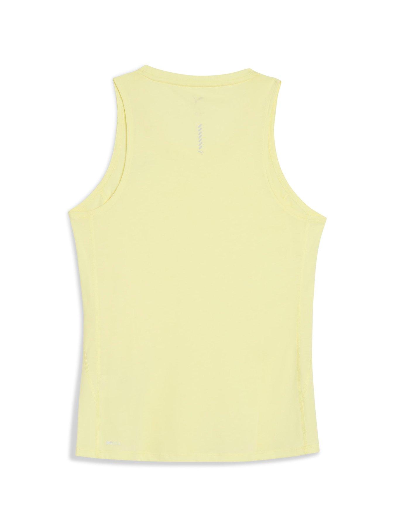 Image 4 of 5 of Puma Womens Running Velocity Tank - Yellow