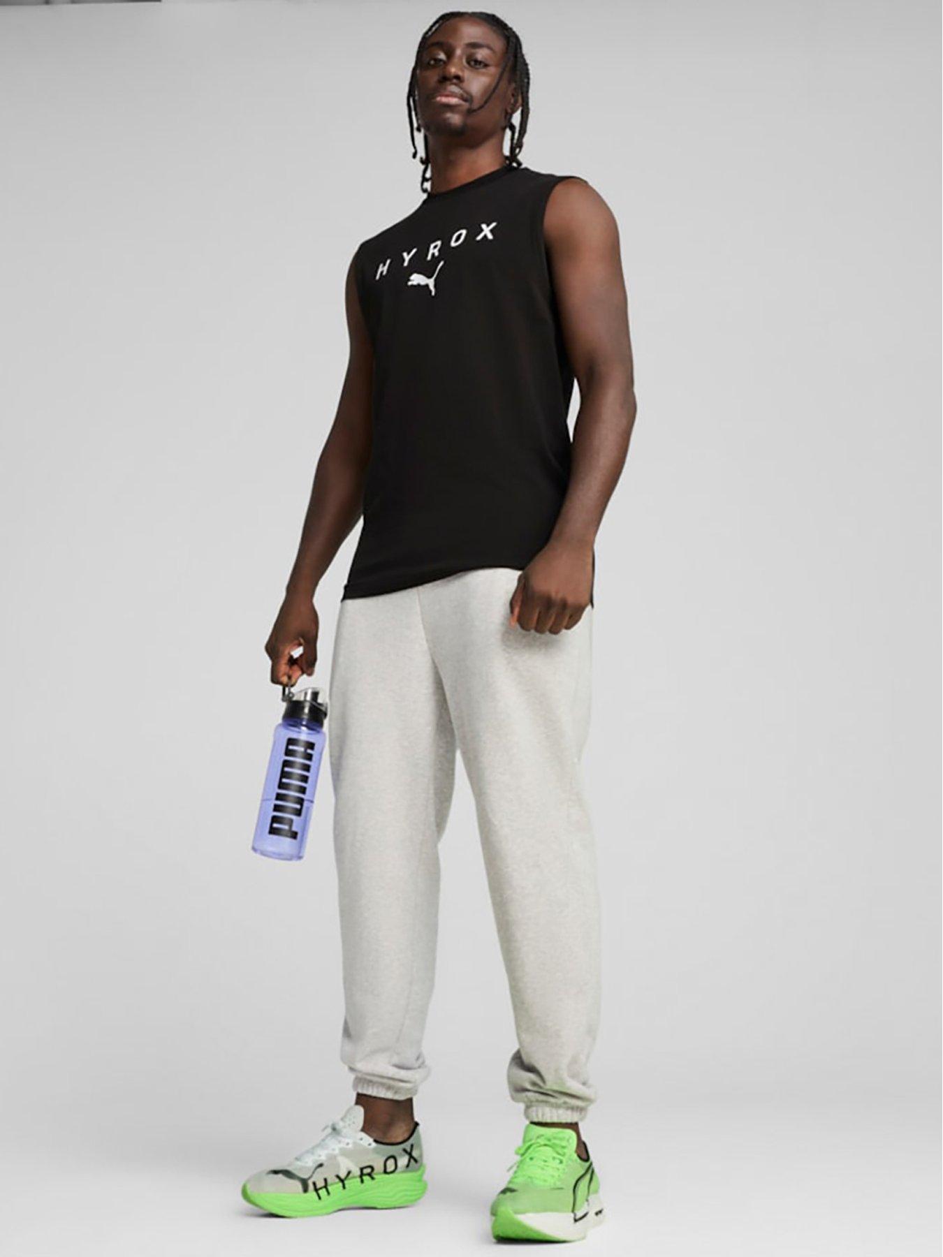 Puma Mens Puma X Hyrox Fleece Sweatpant - Grey