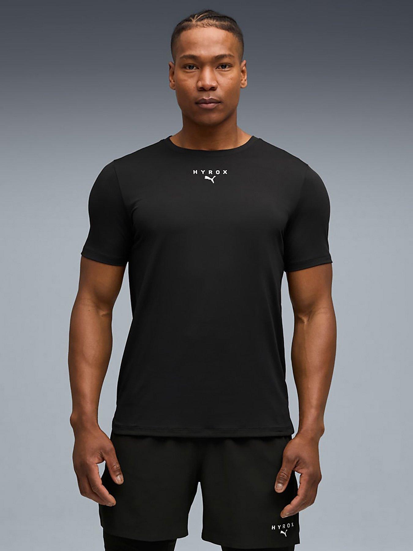 undefined Mens Puma X Hyrox Cloudspun Thermoadapt T-shirt - Black