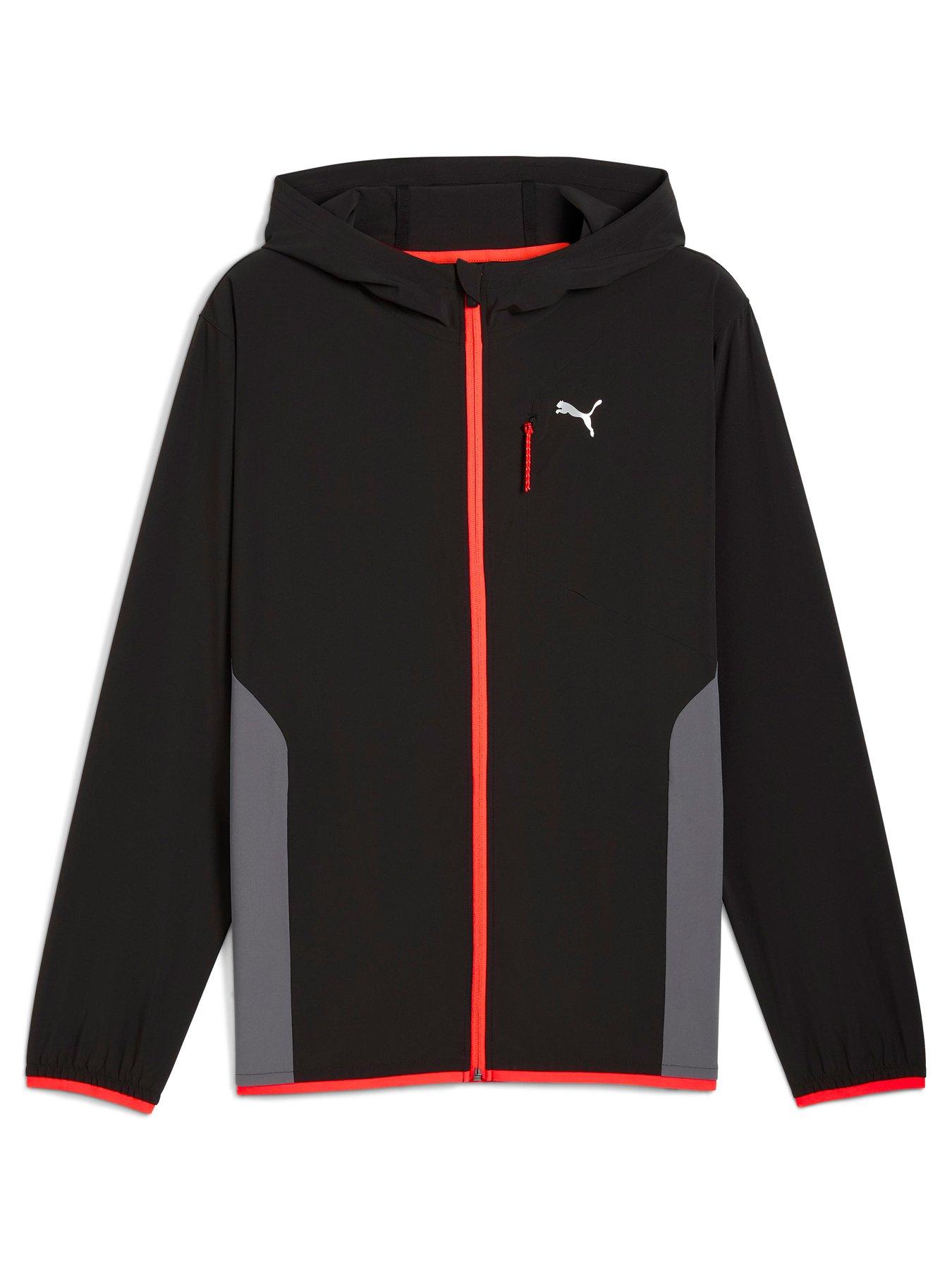 Image 4 of 5 of Puma Mens Training Flex Stretch Woven Jacket - Black