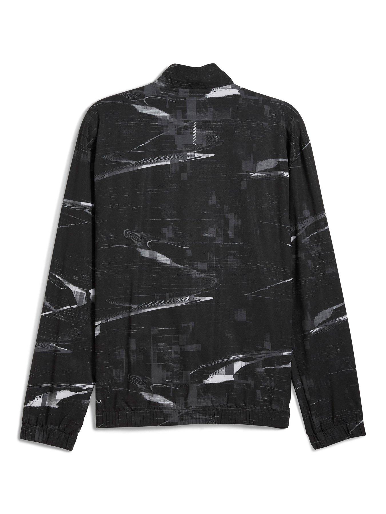 Image 6 of 6 of Puma Mens Running Velocity Printed Jacket - Black