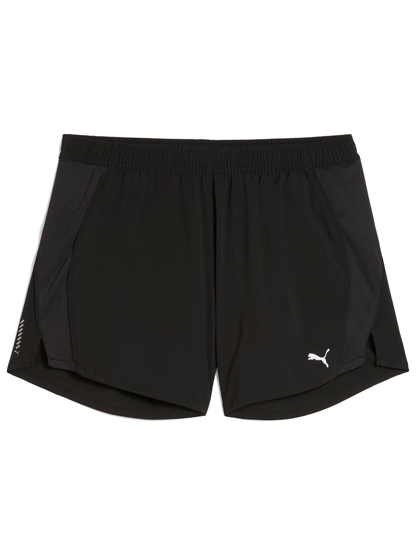 Image 4 of 5 of Puma Womens Running Velocity 5Inch Shorts - Black