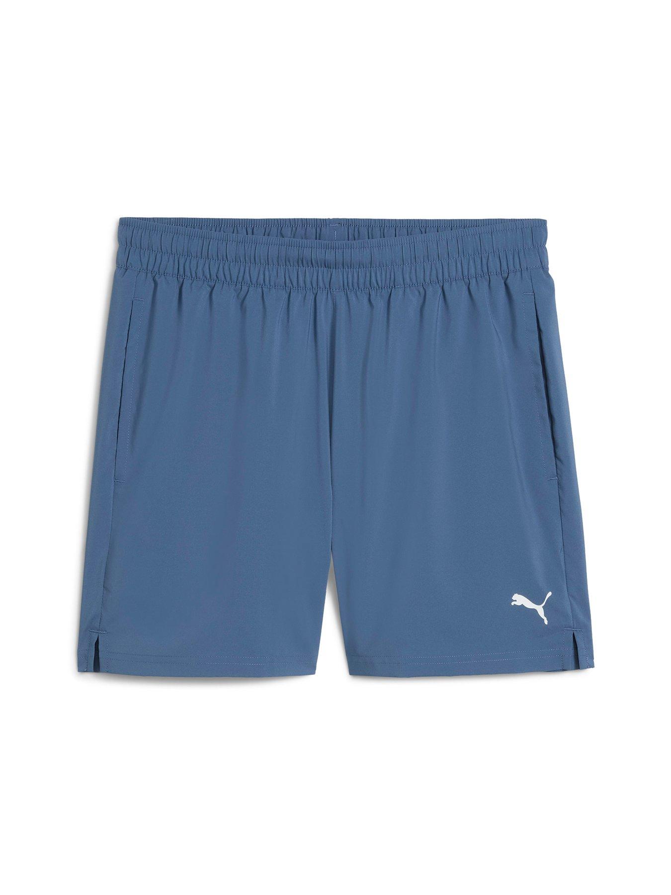 undefined Mens Training Essentials Woven Shorts - Blue