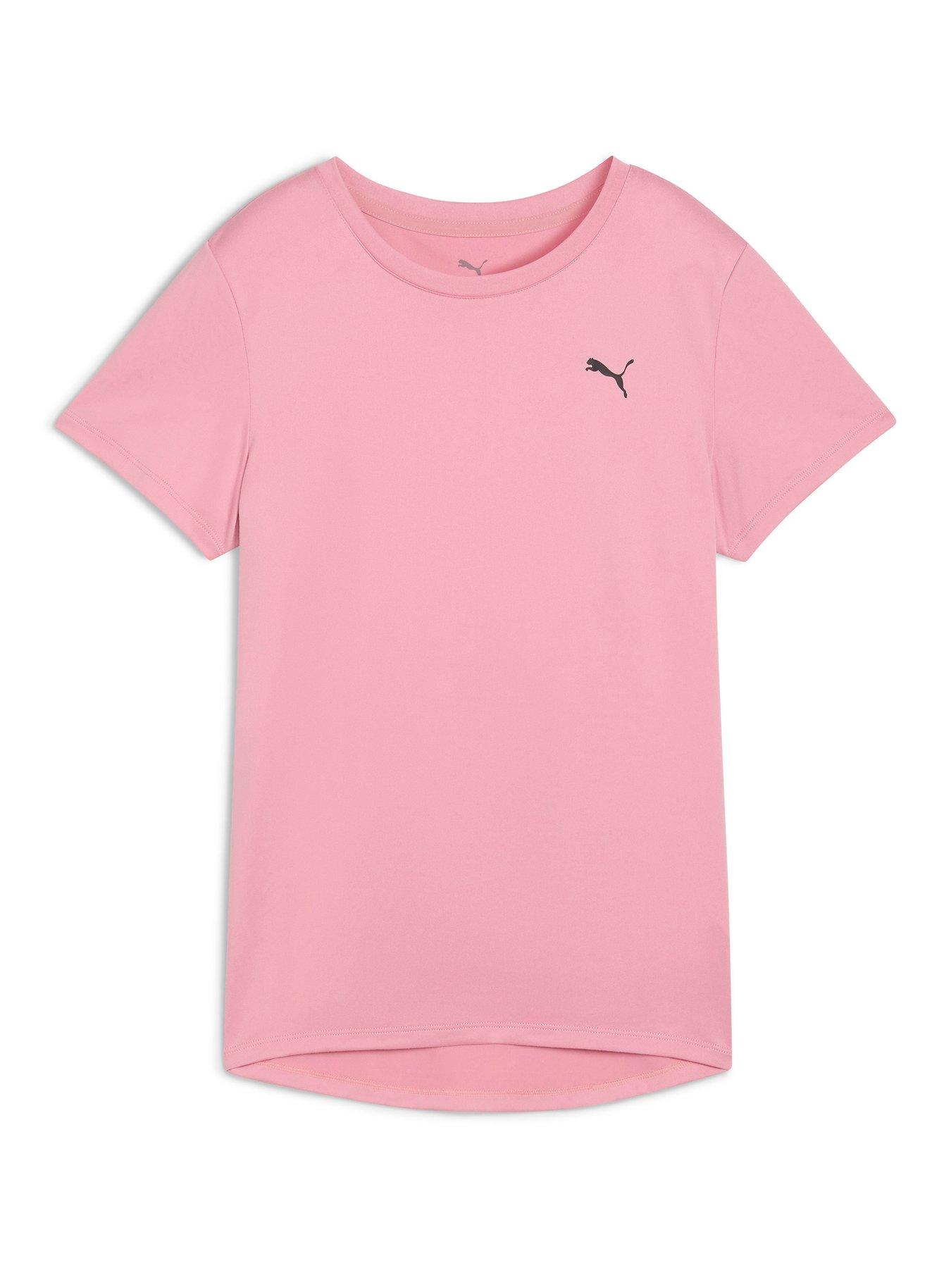 undefined Womens Training Essential Crew T-Shirt - Pink