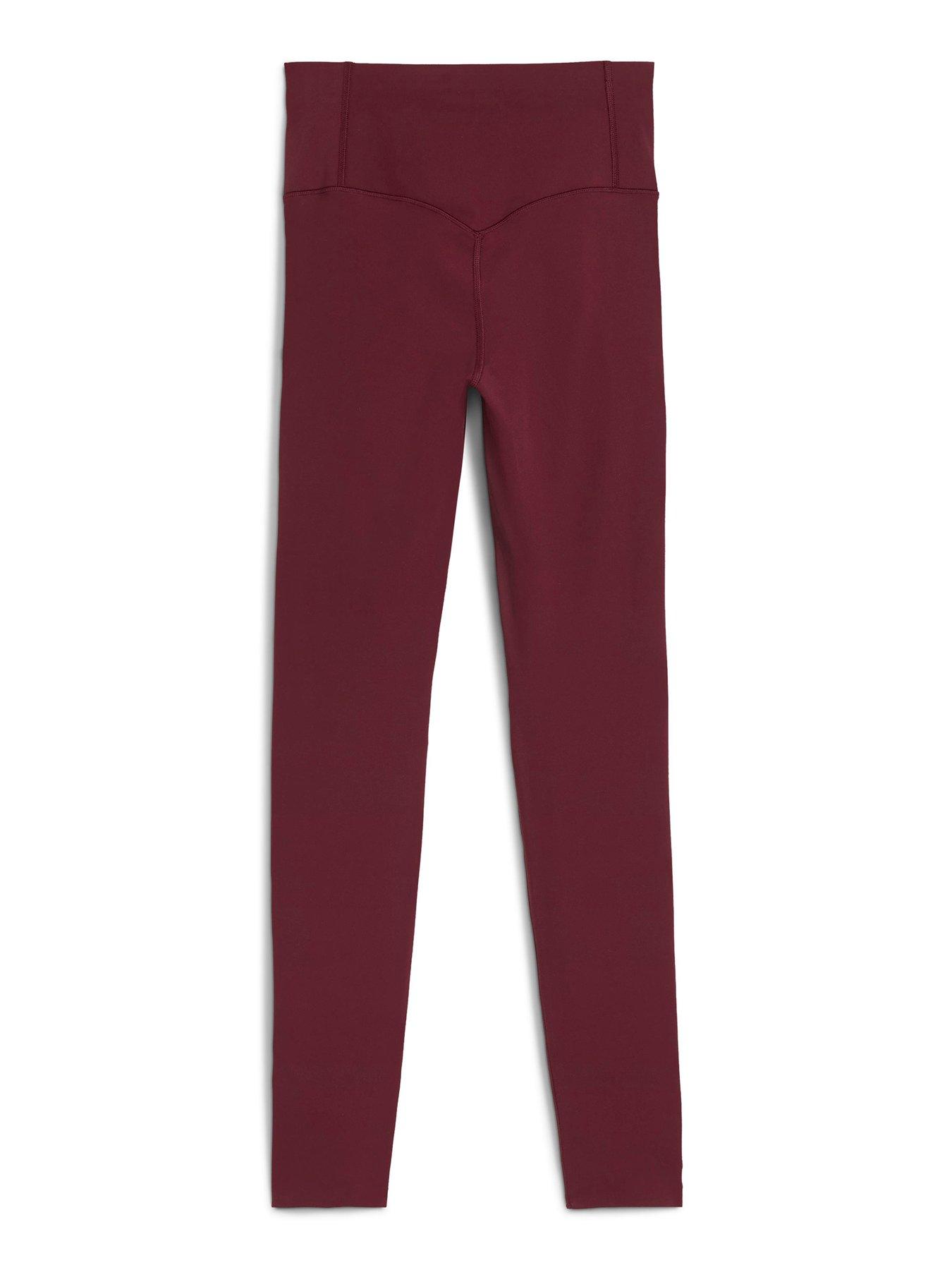 Image 5 of 5 of Puma Womens Training Shapeluxe 7/8 Tights - Burgundy