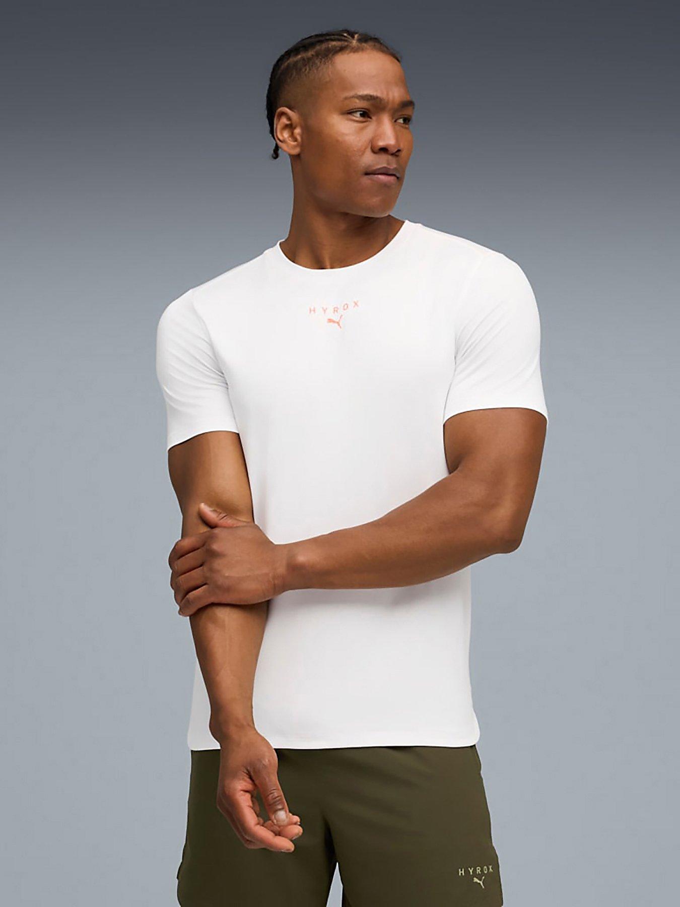 undefined Mens Puma X Hyrox Cloudspun Thermoadapt T-shirt - White