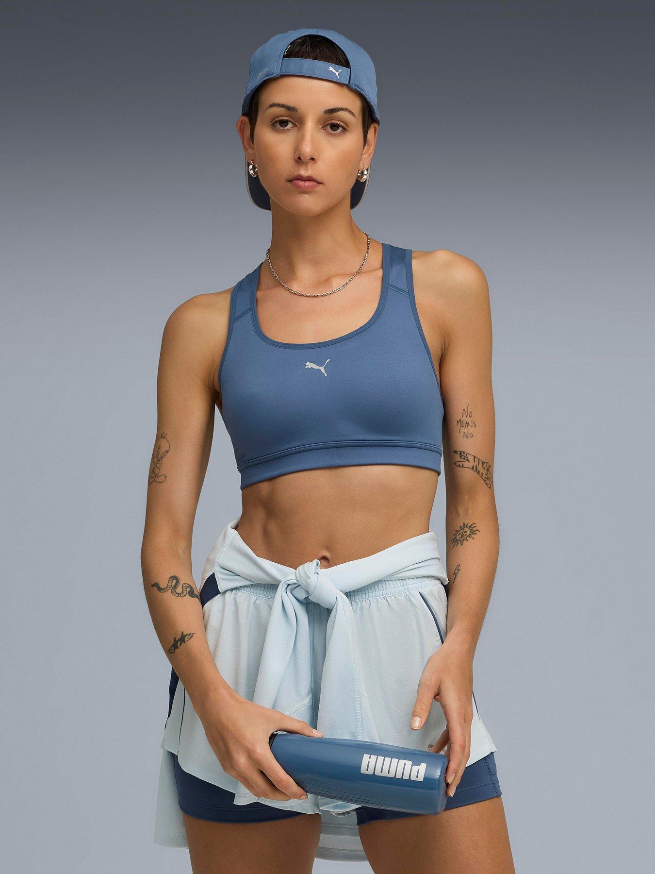 undefined Womens Running 4Keeps Run Bra - Blue