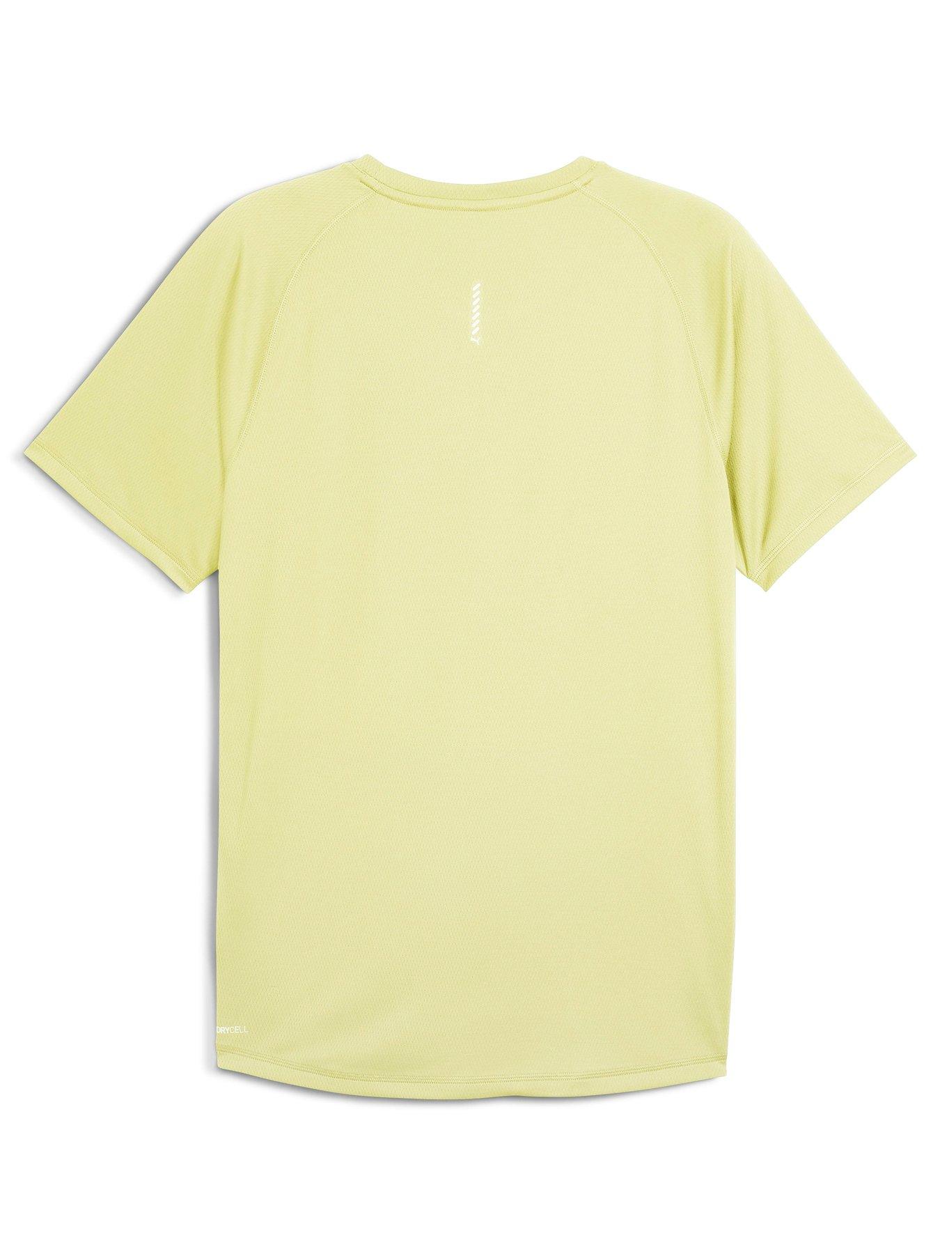 Image 5 of 5 of Puma Mens Running Velocity T-Shirt - Yellow