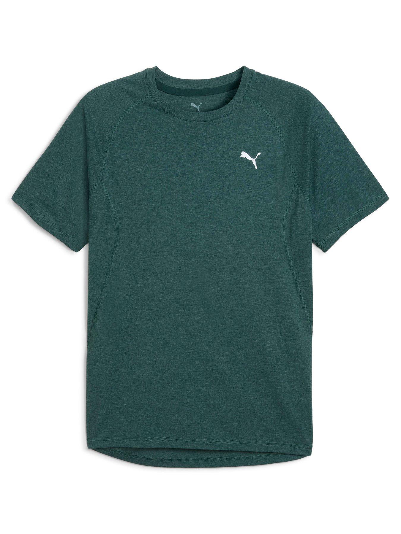 Image 4 of 5 of Puma Mens Running Velocity T-Shirt - Green