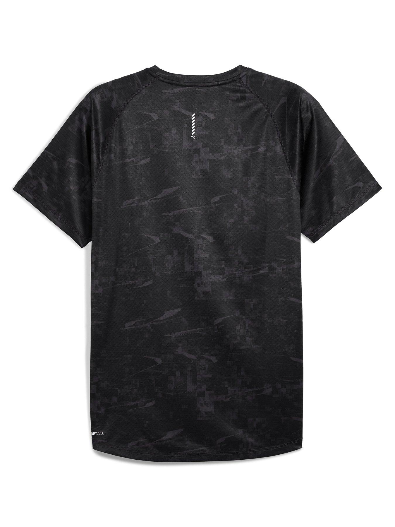 Image 6 of 6 of Puma Mens Running Velocity Printed T-Shirt - Black