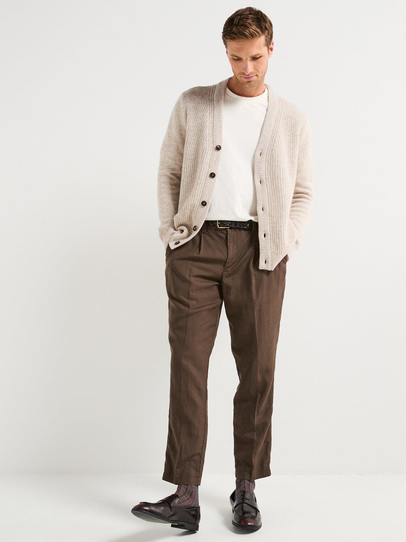  image of barbour-mainland-knitted-cardigan-cream