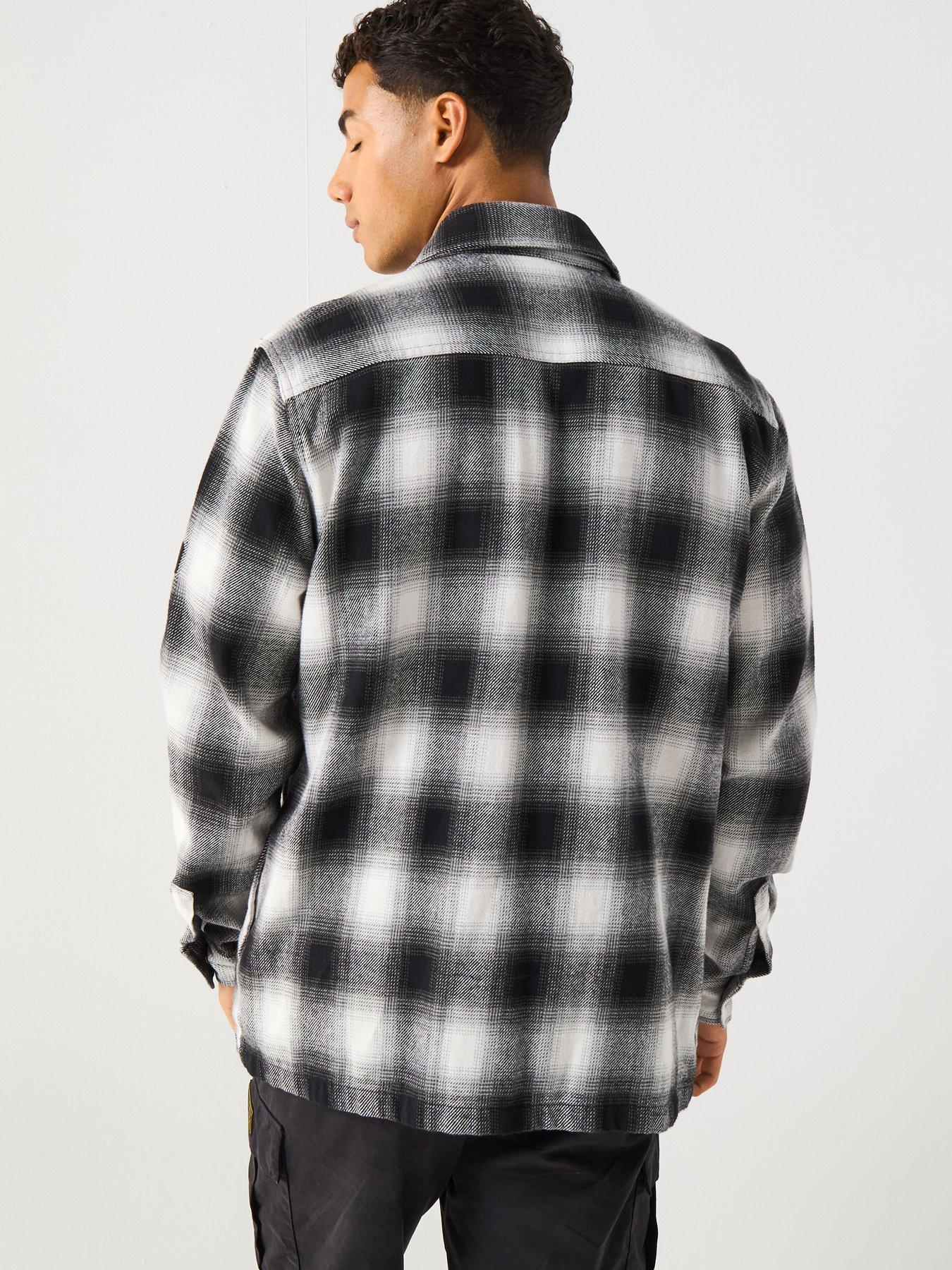  image of barbour-international-carlisle-ombre-overshirt--black