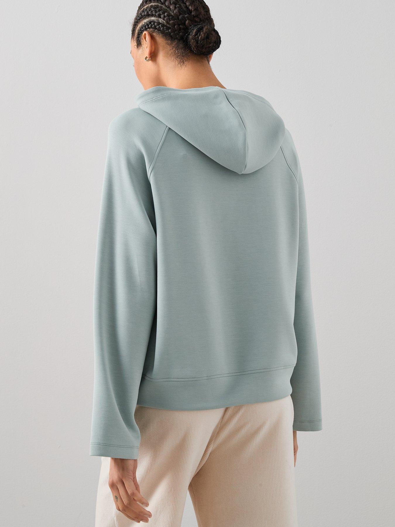 Image 2 of 7 of The Very Collection Soft Touch Hoodie - Green