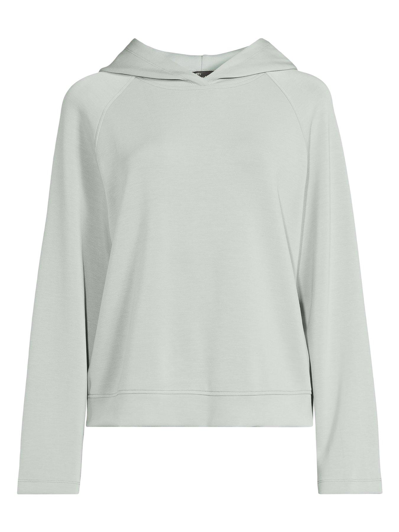Image 7 of 7 of The Very Collection Soft Touch Hoodie - Green
