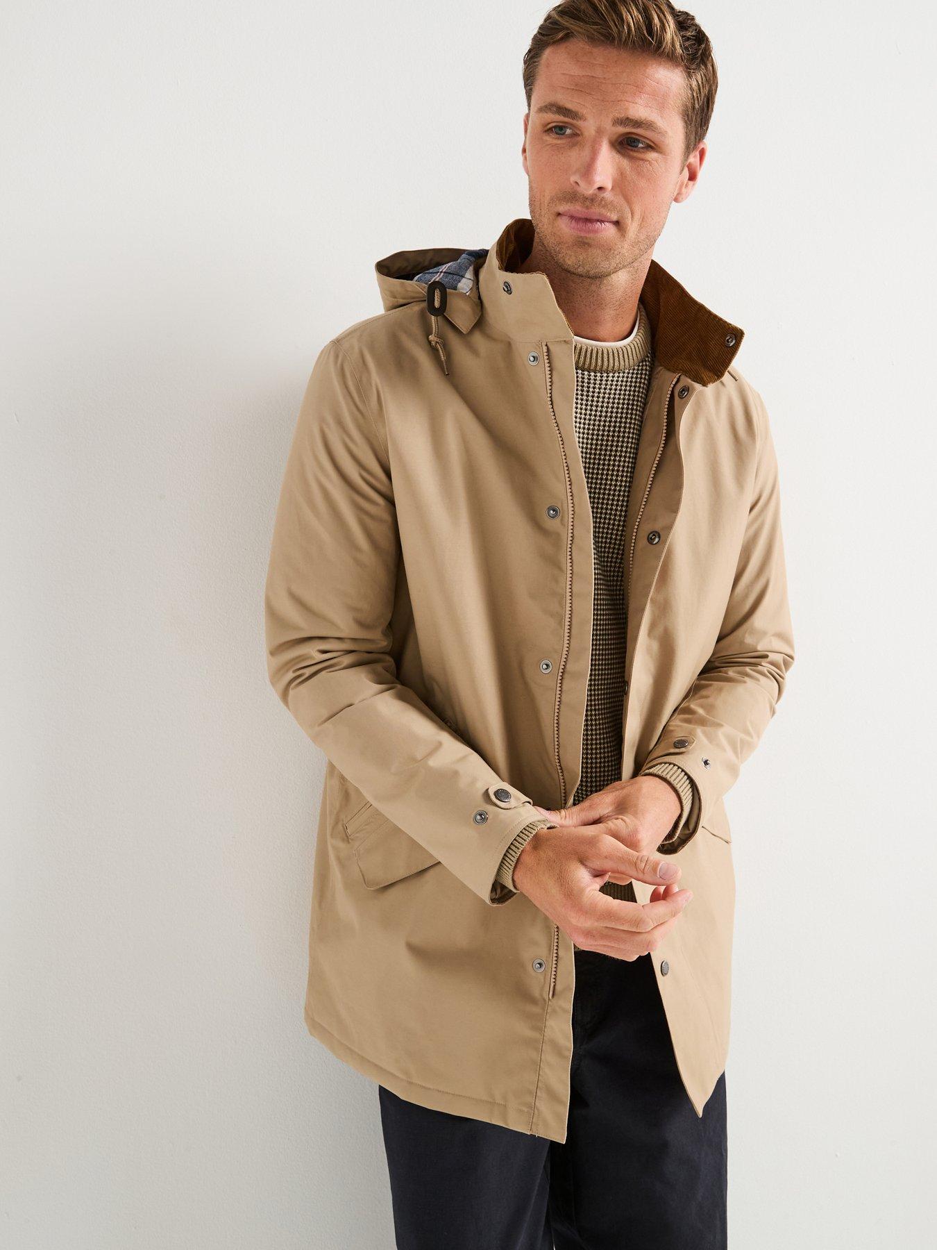 Image 1 of 6 of Barbour Chelsea Waterproof Macintosh Rain Coat - Beige