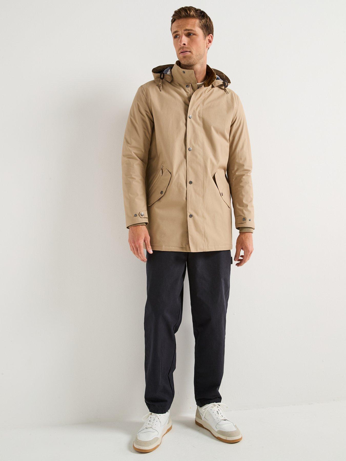 Image 3 of 6 of Barbour Chelsea Waterproof Macintosh Rain Coat - Beige